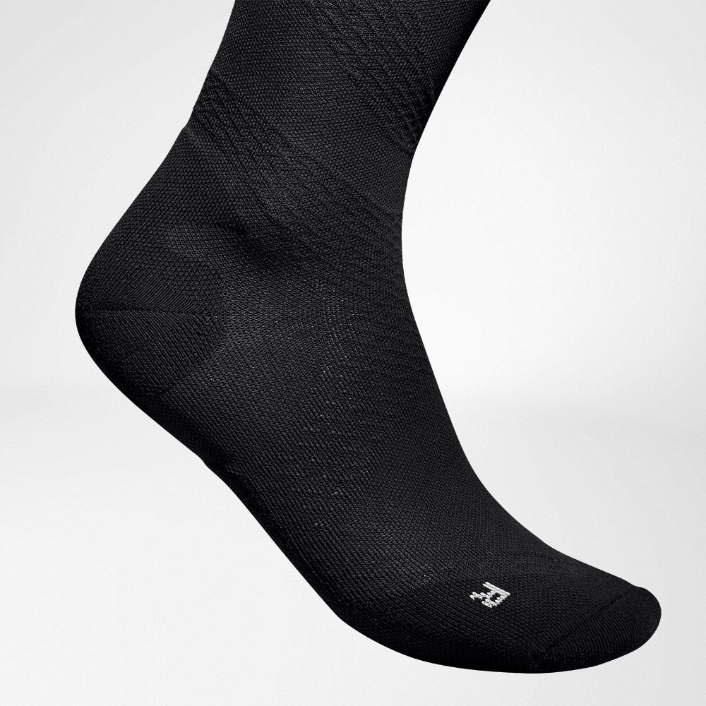 Chaussettes de compression Run noir-gris