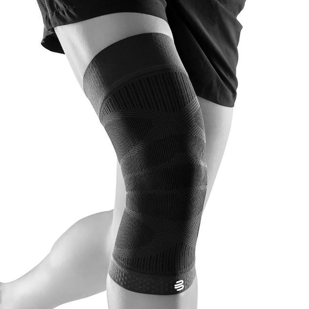 Knee compression with supports and braces